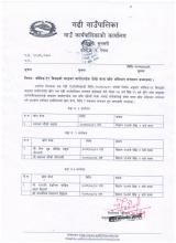 कोभिड – १९ विरुद्धको  फाइजर बायोएनटेक दोस्रो मात्रा खोप अभियान संचालन सम्बन्धी सूचना |