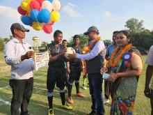चौथो अध्यक्ष कप फुटबल प्रतियोगिता -२०७९ को  केही  झलकहरु  | गाउँपालिका औरावनी,सुनसरी