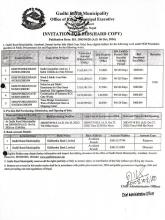 Invitation For Bids Publication Date: BS 2083/06/20 (AD 06 Oct,2026)