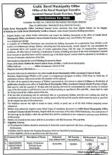 Invitation For Bids