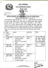 कार्यक्रम संचालनको लागि प्रस्ताव आह्वानको म्याद थप सम्बन्धी सूचना ।