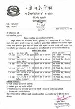 सामाजिक सुरक्षा भत्ता वितरण सम्बन्धी सूचना ।